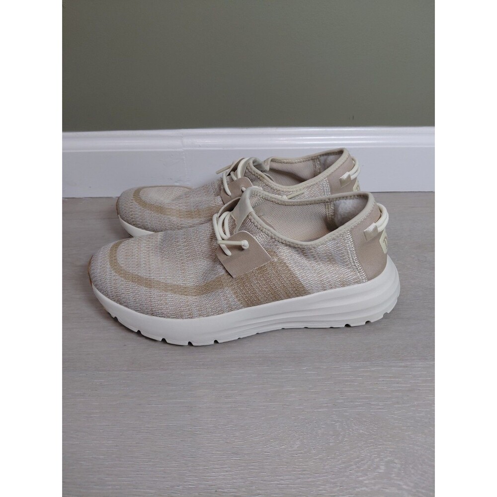Hey Dude Sirocco Women Size 9W Gum Loafers Neutrals Loafers Shoes